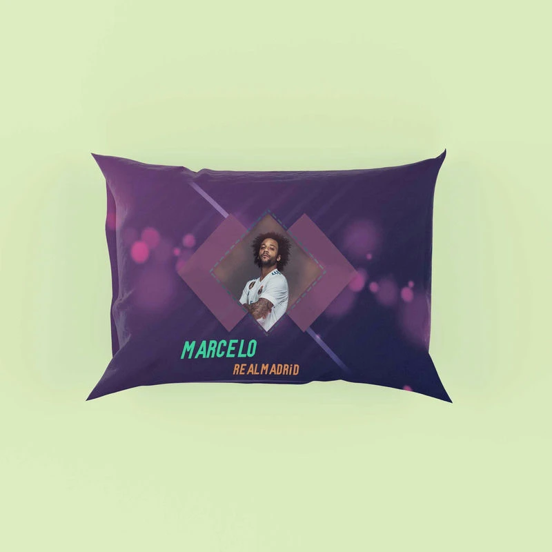 Marcelo Vieira da Silva Junior Footballer Player Pillow Case