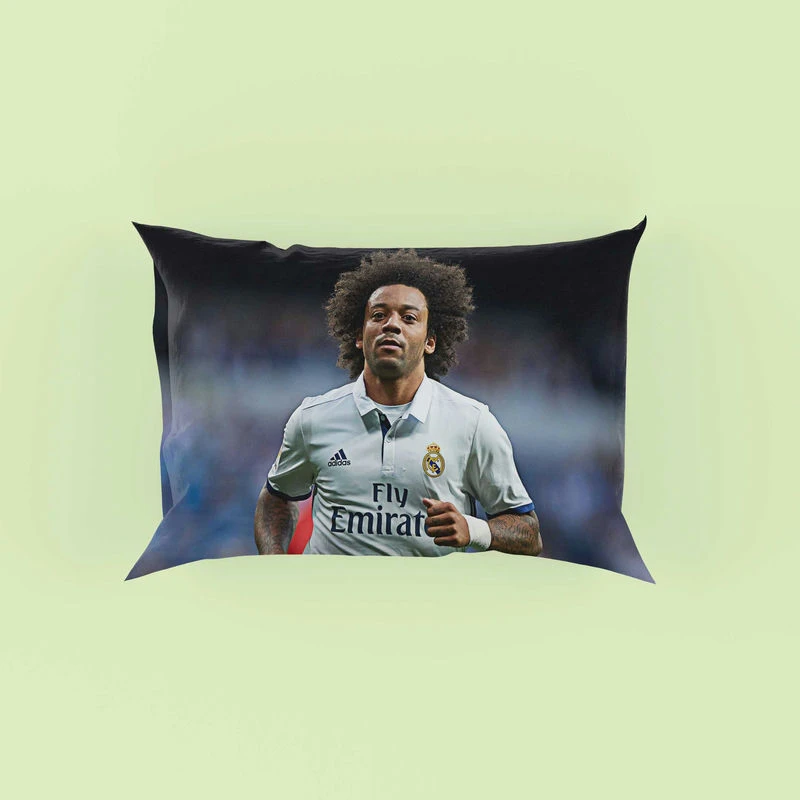 Dependable Sports Player Marcelo Vieira Pillow Case