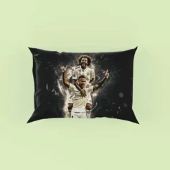 Marcelo & Mariano  Real Madrid Pillow Case