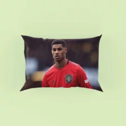 Marcus Rashford Premier League Soccer Player Pillow Case