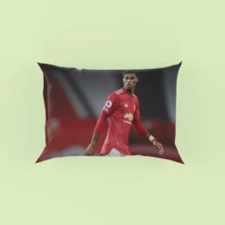 Marcus Rashford Celebrated FA Cup Football Player Pillow Case