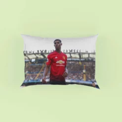 Marcus Rashford UEFA Champions League Footballer Pillow Case