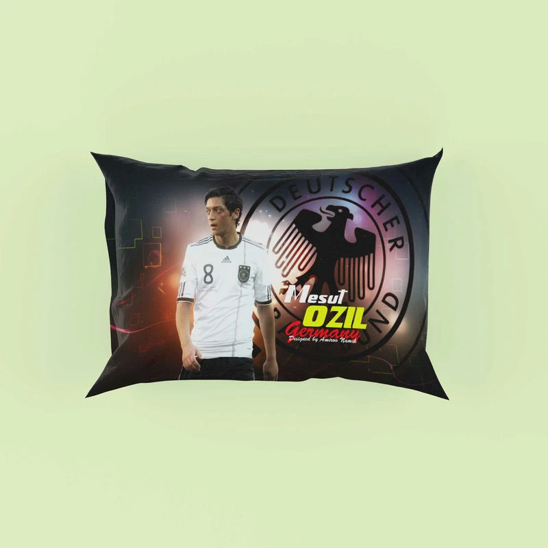 Mesut Ozil Professional Football Player Pillow Case