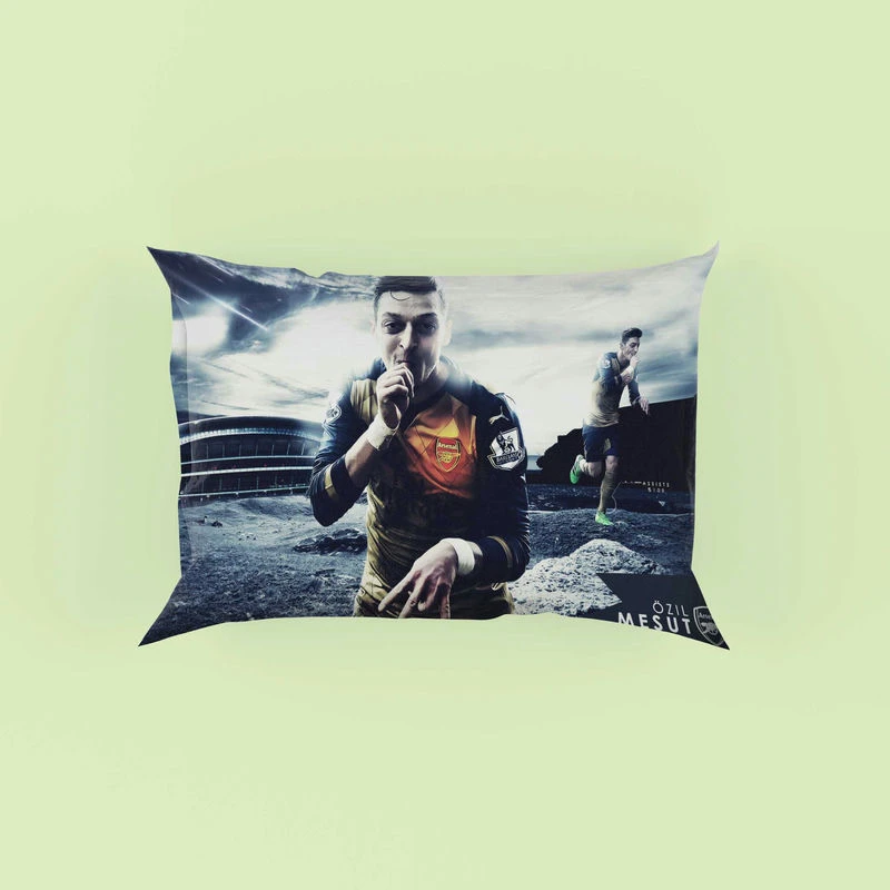 Mesut Ozil Hardy Arsenal Football Player Pillow Case