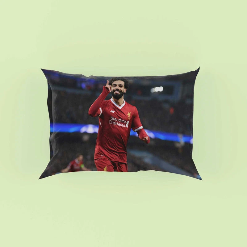 Mohamed Salah Spright Football Player Pillow Case