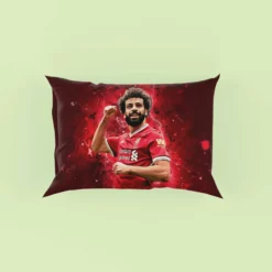 Mohamed Salah Ethical Football Player Pillow Case