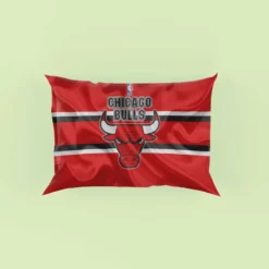 Chicago Bulls Strong Basketball Club Logo Pillow Case
