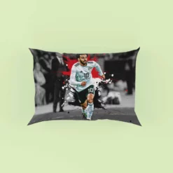 Mohamed Salah Egyptian Footballer Pillow Case