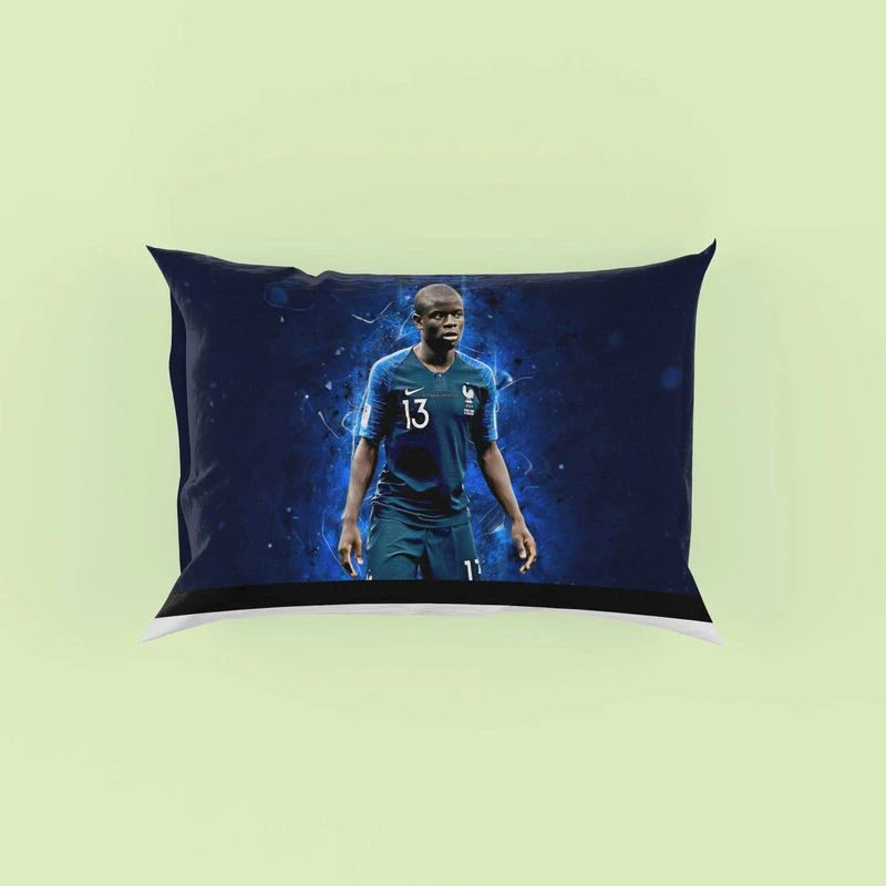 Sensational France Football Player N Golo Kante Pillow Case