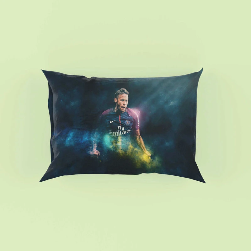 Neymar Active PSG Football Player Pillow Case