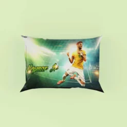 Sportive Brazil Football Player Neymar Pillow Case