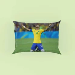 Celebrated Football Player Neymar Pillow Case