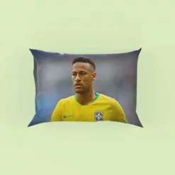 Neymar Jr Committed Brazil Sports Player Pillow Case