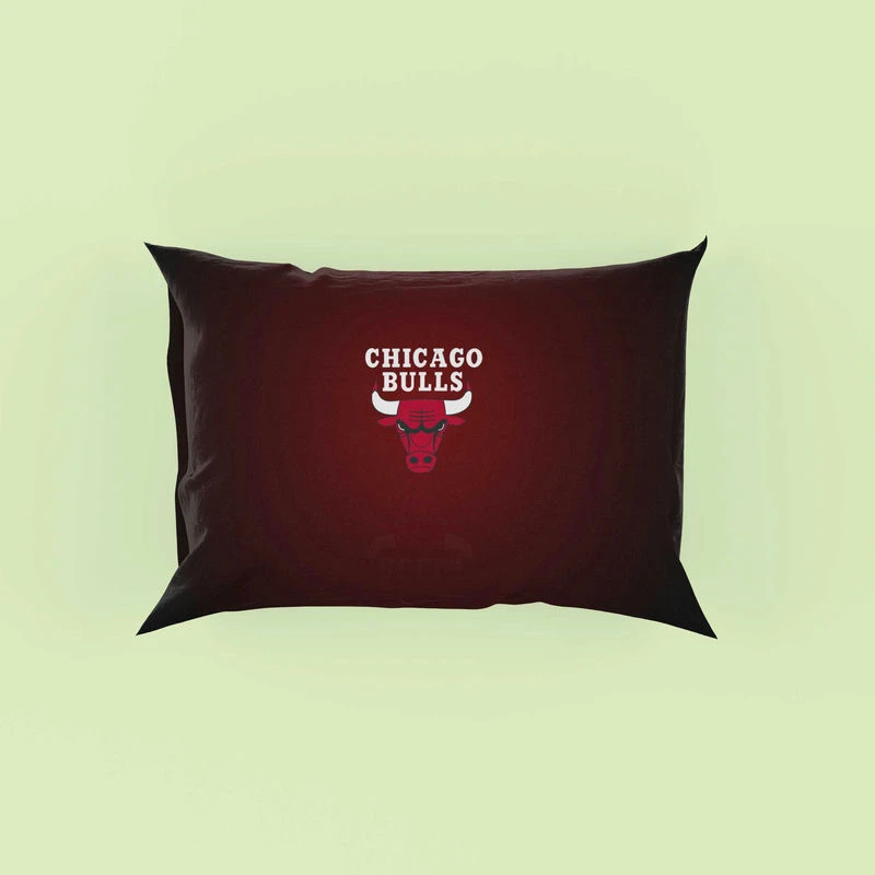 Chicago Bulls Energetic NBA Basketball Team Pillow Case