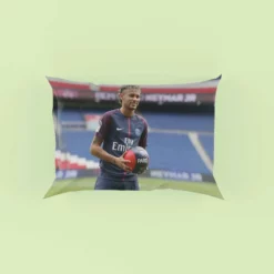 Neymar Jr Euphoric PSG Footballer Pillow Case