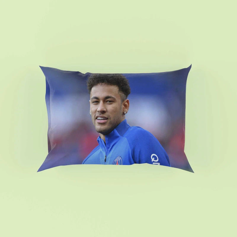 Extraordinary PSG Football Player Neymar Pillow Case