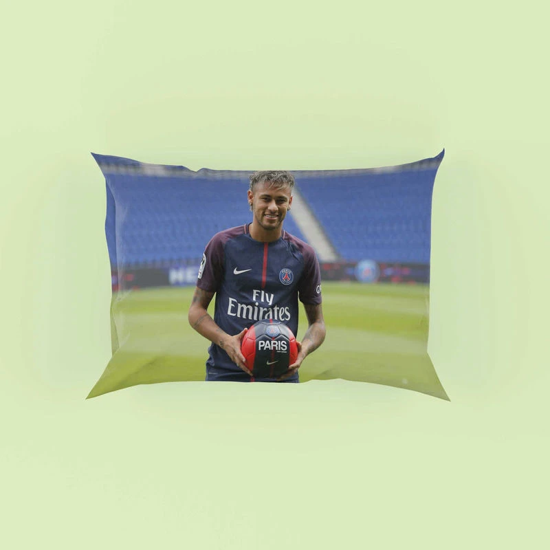 Ligue 1 Soccer Player Neymar Pillow Case