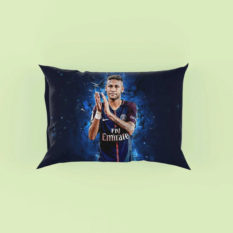 Neymar French League Cup Sports Player Pillow Case