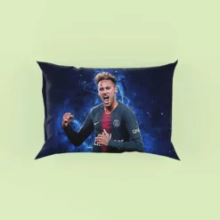 French Super Cup Soccer Player Neymar Pillow Case