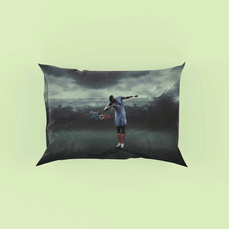 Sharp French Football Player Paul Pogba Pillow Case