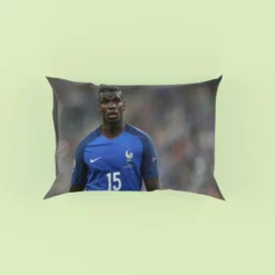 Sportive France Football Player Paul Pogba Pillow Case
