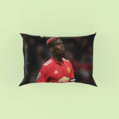 Paul Pogba Committed United Sports Player Pillow Case