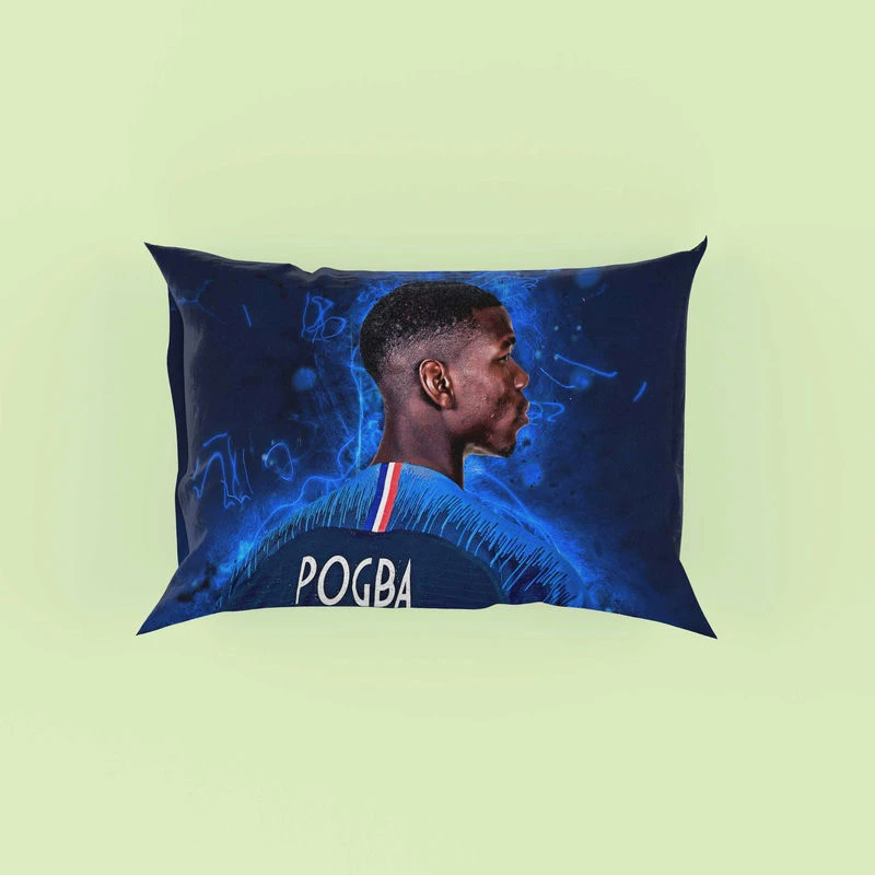 Paul Pogba enduring France Football Player Pillow Case