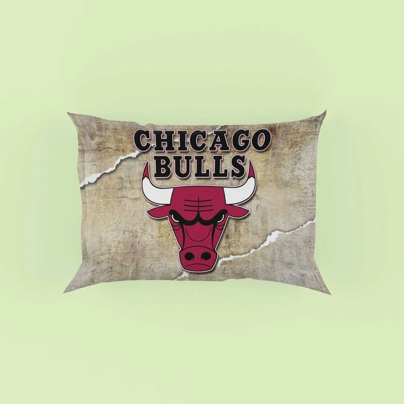 Awarded NBA Basketball Team Chicago Bulls Pillow Case