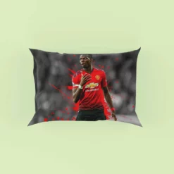 extraordinary United Football Player Paul Pogba Pillow Case