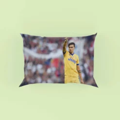 competitive Football Player Paulo Bruno Dybala Pillow Case