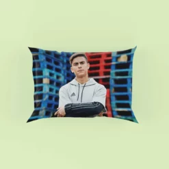 Paulo Dybala encouraging Juve Football Player Pillow Case