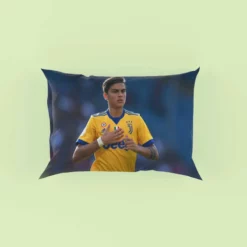 enduring Juve Football Player Paulo Dybala Pillow Case