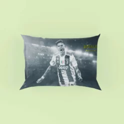 Paulo Dybala euphoric Footballer Player Pillow Case