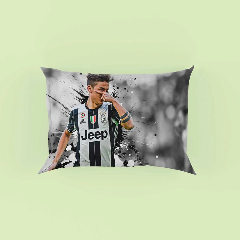 Ready Juve Footballer Player Paulo Dybala Pillow Case