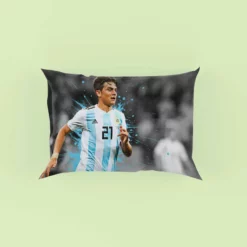 Paulo Dybala athletic Soccer Player Pillow Case
