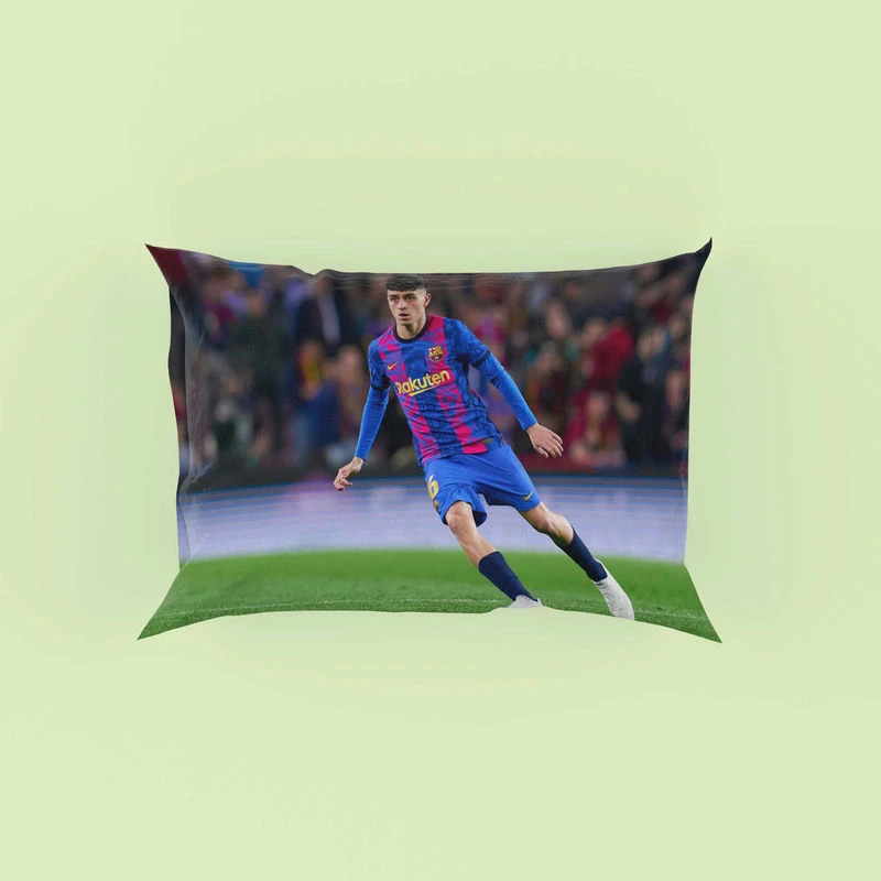 Pedri Exciting Barcelona Football Player Pillow Case