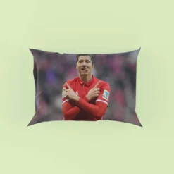 Robert Lewandowski European Cup Winners Cup Pillow Case