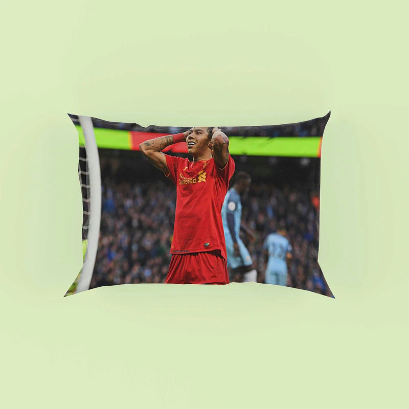 Fast FA Cup Soccer Player Roberto Firmino Pillow Case