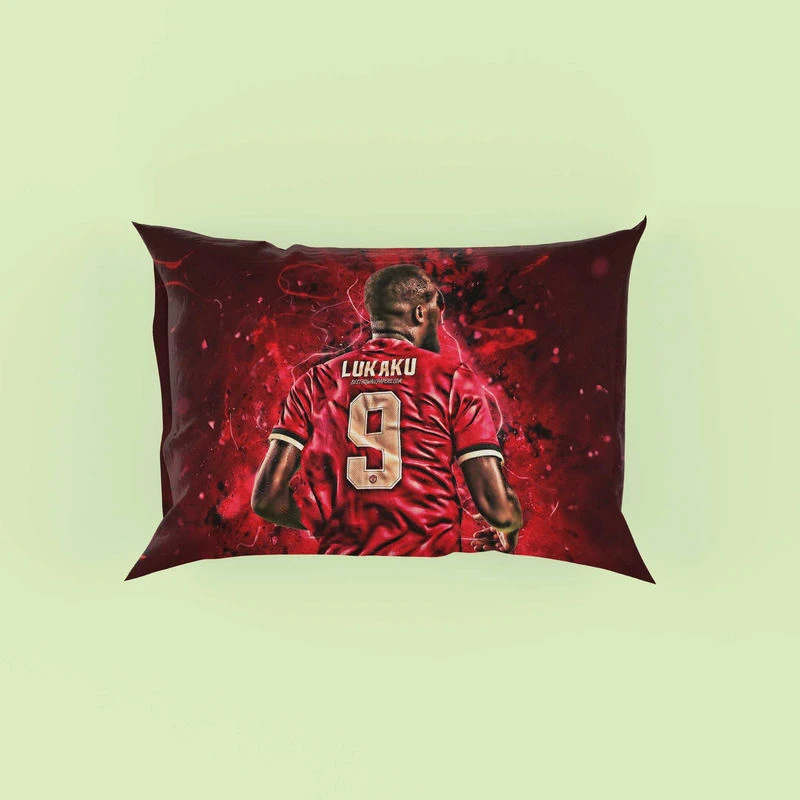 Romelu Lukaku Premier League Player Pillow Case