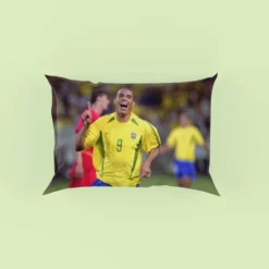 Ronaldo Nazario Brazilian Footballer Pillow Case