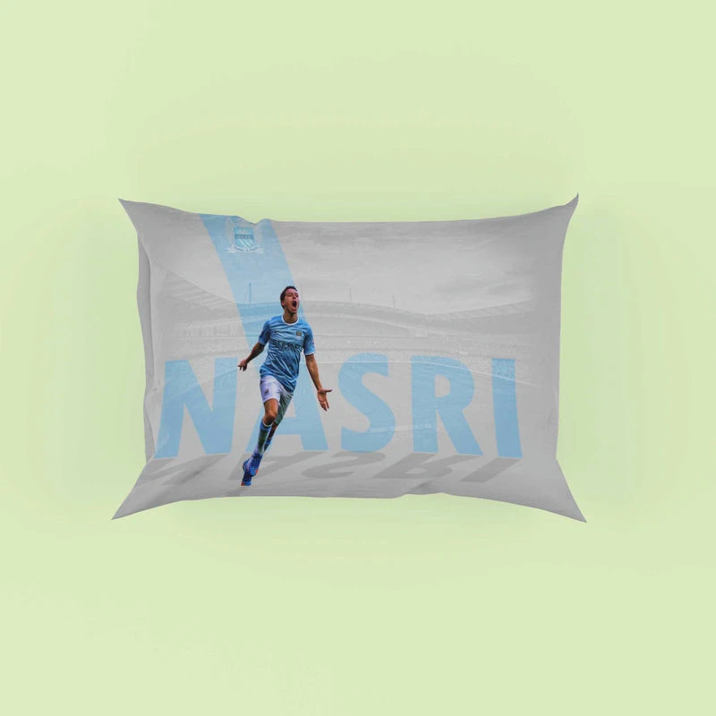 Awarded French Soccer Player Samir Nasri Pillow Case