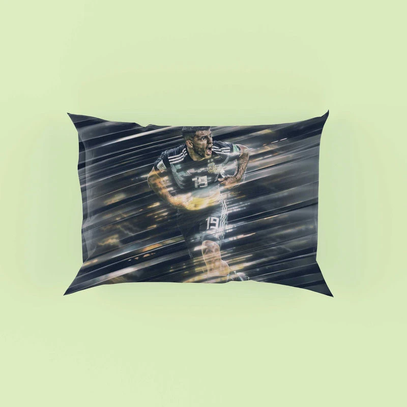 Sergio Aguero Classic Argentina Sports Player Pillow Case