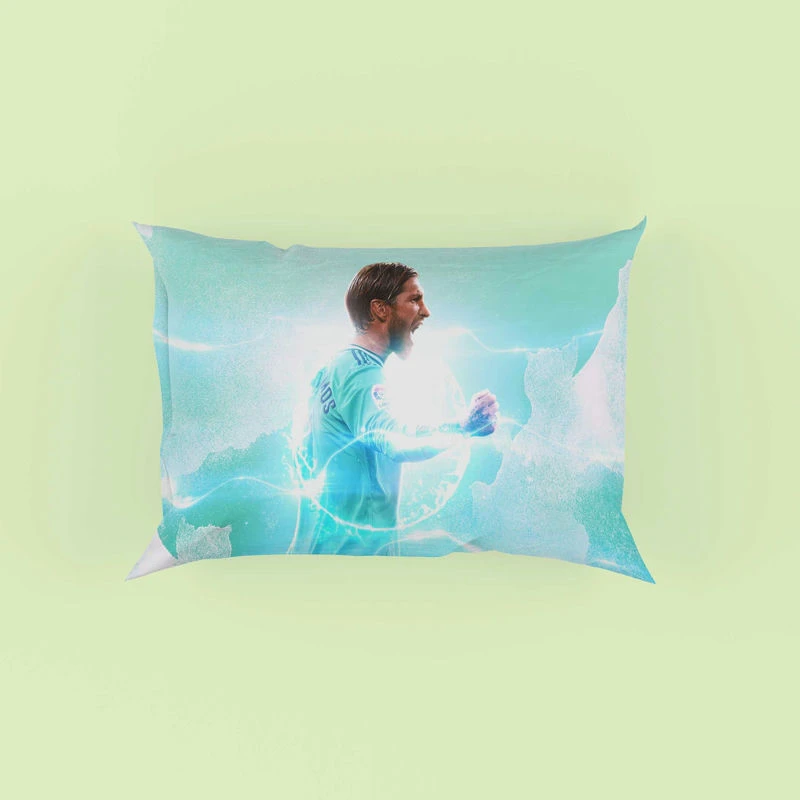 Mighty Footballer Sergio Ramos Pillow Case