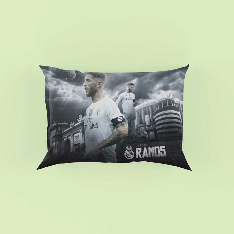 Sergio Ramos Supercopa de Espana Player Pillow Case