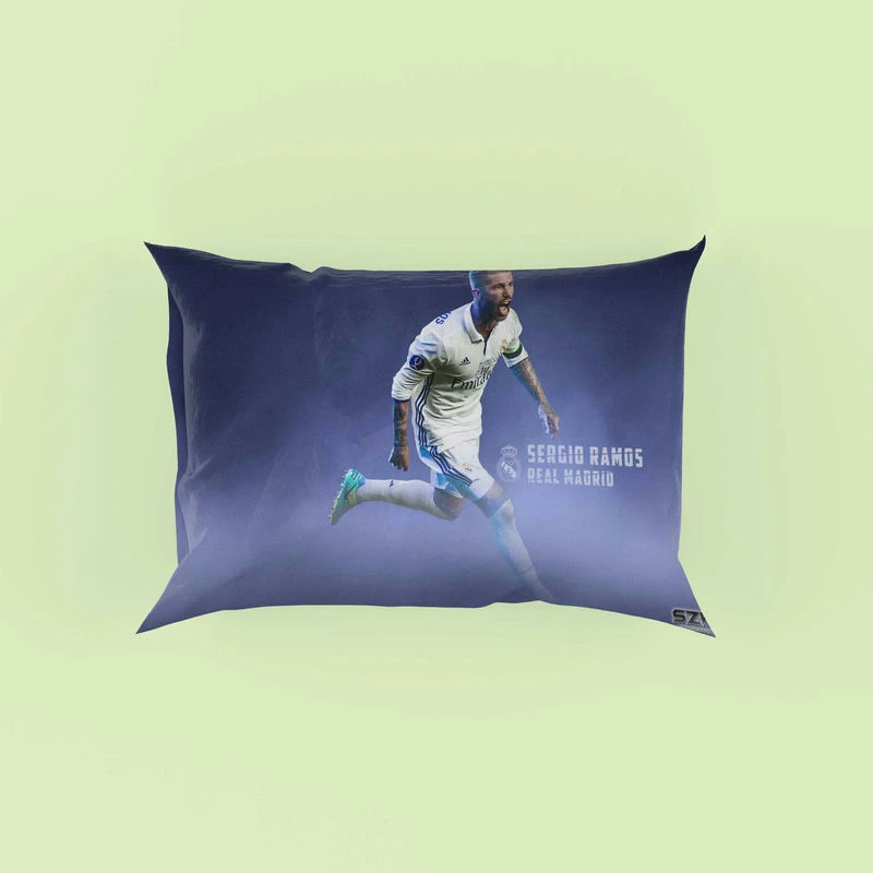 European Cup Player Sergio Ramos Pillow Case