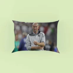 Zinedine Zidane Competitive Football Pillow Case