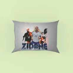 Zinedine Zidane Inspiring Football Pillow Case