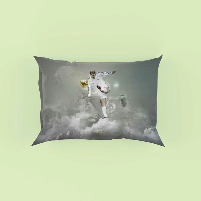 Graceful Football Zinedine Zidane Pillow Case