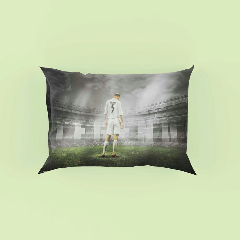 Zinedine Zidane Football Legend Pillow Case