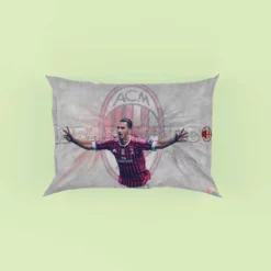 Zlatan Ibrahimovic Honorable AC Milan Football Pillow Case